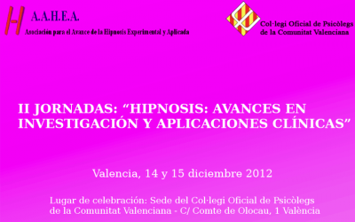 II Jornadas: “Hipnosis: Avances en Investigación y Aplicaciones Clínicas”